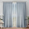 Exclusive Home Bella Sheer Tab Top Curtain Panel Pair, 54"x84",