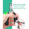 Triko Kit de Pedicura Profesional de 7 Herramientas, Cortauñas de