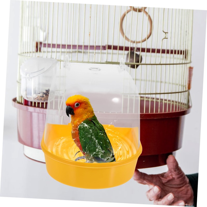 Levemolo Box Box Cockatiel Bird Hanging Bathtub Parrot Cage Bathtub