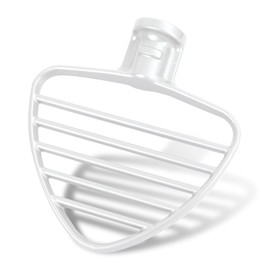 Pastry Beater for Tilt-Head Stand Mixers，KSMPB5W Pastry Beater Compatible with kitchen Aid Tilt-Head Stand Mixers 4.5-5 Qt (White)