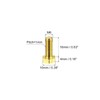 uxcell Brass Hex Bolts, M6x16mm 10pcs Fully Thread Grade 4.8