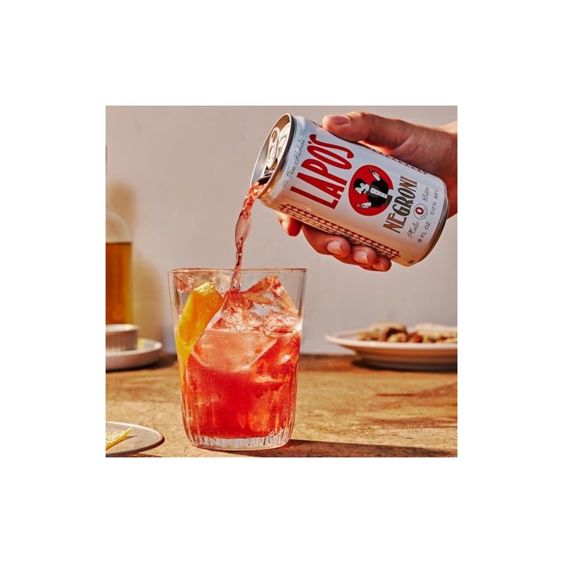 Lapo's Non Alcoholic Negroni, Non-Alcoholic Spirits, Gluten Free, For Non-Alcoholic