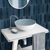 sunwings 16-Sheet Peel and Stick Backsplash Tile, 9" x 9"