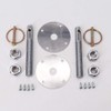KIPA Stainless Hood Pin Set Chrome Hardware for Chevy Ford