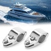 Bimini Top Stainless Steel 2 Pieces Stainless Steel Boat Marine