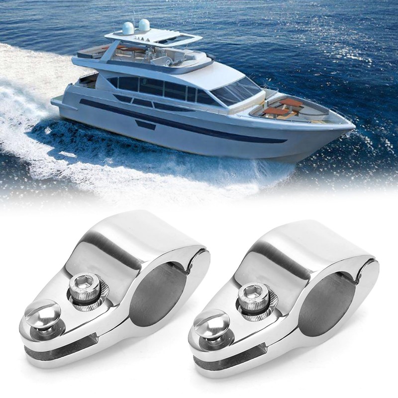 Bimini Top Stainless Steel 2 Pieces Stainless Steel Boat Marine