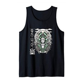 Liquid Drum And Bass Jungle EDM DnB Rave Tank Top