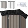 5x3Ft Outdoor Storage Shed Cover & Metal Garden Shed Cover