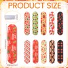 Lasnten 200 Pcs Mini Nail Files Fall Gifts Bulk for