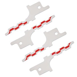 4Pcs Drywall Blade 48-00-1640 for Reciprocating Saw Sawzall Blades with Blunt Point Durable Drywall Cutting Blades High-Performance for Drywall Access Compatible with Most Reciprocating Saws