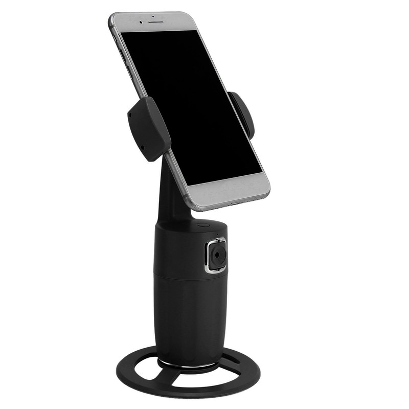 Auto Face Tracking Tripod 360 Degrees Rotation Smart Shooting Phone