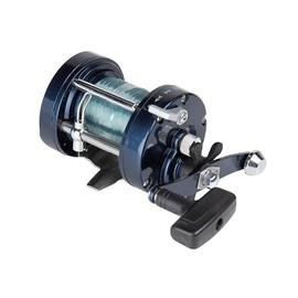 Shakespeare SALT Multiplier Reel – Lightweight Graphite Body, Level Wind System, Pre-Spooled with Mono, and Durable Graphite Spool for Saltwater Fishing -20