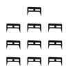 B Baosity 10 Pieces Pinch Dogs Woodworking,Wood Clamps,Assembly Clamping Tools
