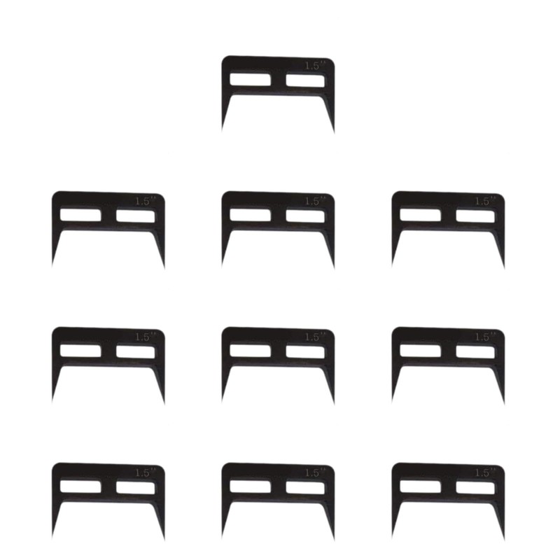 B Baosity 10 Pieces Pinch Dogs Woodworking,Wood Clamps,Assembly Clamping Tools