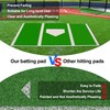 6x4 ft Baseball and Softball Hitting Mat with Non-Slip Backing