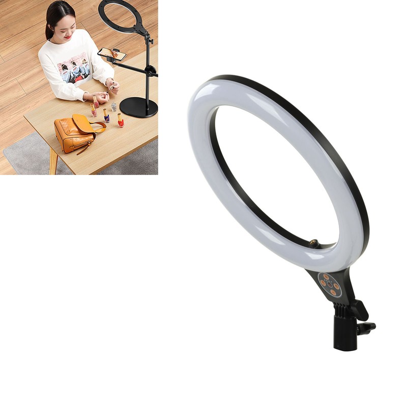 Ring Light 26cm DIA High Brightness Timing LED Selfie Ring