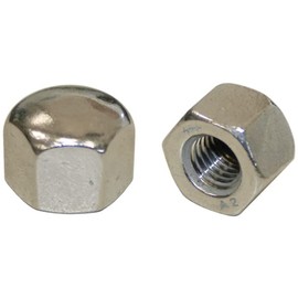 V2A Acorn Nuts DIN 917 M10 Flat Shape Pack of 50