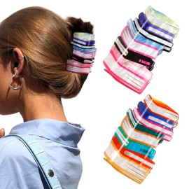 Book Hair Claw Clips for Women Girls, Funny Back to School Hair Clips Teachers Claw Clip Cute Hair Accessories for Teacher Students Appreciation Gifts