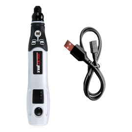 Cordless Variable High Speed Rotary Tool - Rechargeable Windshield Repair Drill Motor - Glass Tool for Drilling Car Auto Window Glass - Rock Chip Repair Drill Motor with 1 long lasting drill bit