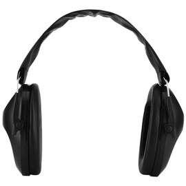 Denash Anti Interference Earmuffs, Foldable Anti Noise Sports Hunting Earmuffs Hearing Protection Active Tactical Earmuffs for Shooters, Hunters and Workers, black