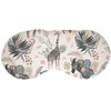 Organic Eye Pillow Lavender & Linseed "Wild Animals" for Relaxation,
