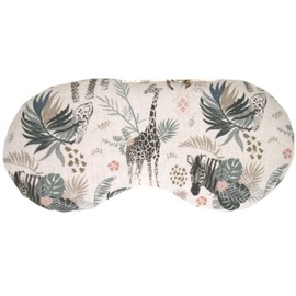 Organic Eye Pillow Lavender & Linseed "Wild Animals" for Relaxation, Cooling, Warming or Yoga