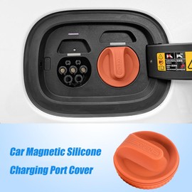 EV Charger Port Cover | Charging Port Cover Charger Plug Lid,Waterproof Electric Vehicle Charging Accessories, Outdoor EV Charger Cover for Outdoor