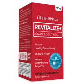Health Plus- Revitalize Postbióticos de tributirina corebioma para una salud digestiva completa, intestino permeable, colon  Intestino                