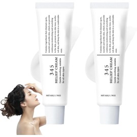 SINYI 345 Relief Cream, crema reparadora intensiva, hidratante y humectante, crema suave y calmante, adecuada para todo tipo de piel (2pcs)