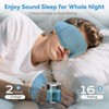 3D Eye Mask Earphone Bamboo Cotton