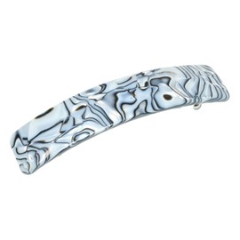 French Amie - Pasador de pelo automático (10,16 cm), color gris