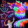 LovesTown 24PCS 4th of July Glow Sticks Party Favors, Light