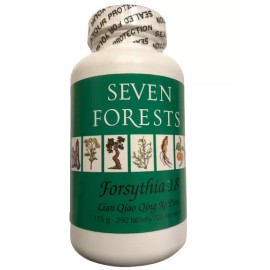 Seven Forests - Forsythia 18 / Lian Qiao Qing Re Pian, 250 Tablets