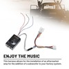 NuIth Car Radio Amp Amplifier Wiring Harness Adapter Compatible with