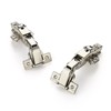 Ravinte 1 Pair 2 Pack Kitchen Cabinet Hinges, 165 Degree