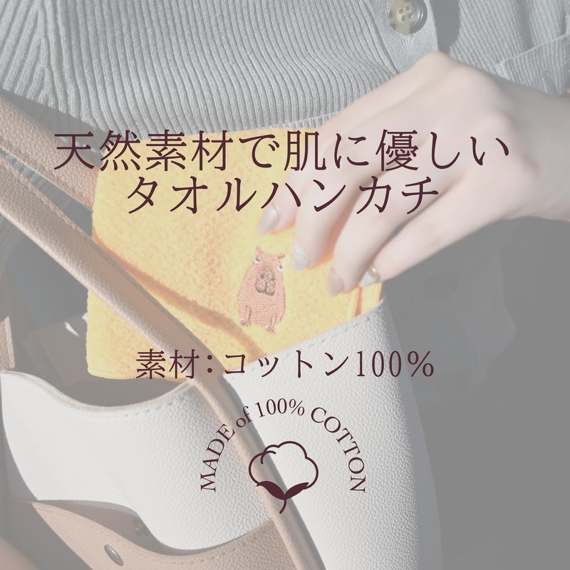TOWEL COMPANY Imabari Towel, Handkerchief, 8.7 x 8.7 inches (22