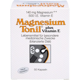 MAGNESIUM TONIL plus Vitamin E Kapseln 50 St