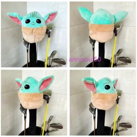 Unbranded NEW Mandalorian Baby Yoda Golf Driver Club Plush Protector Case Head Cover Cute