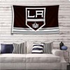 LCFHOME Kings Flag Los Angeles Team Banner with Two Metal