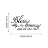 Inspirational Flower Wall Sticker PVC Self-Adhesive Home Decor for Living