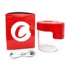 Oweto Led Transparent Glass Seal Storage Jar, Light-Up Magnifying Ornamental