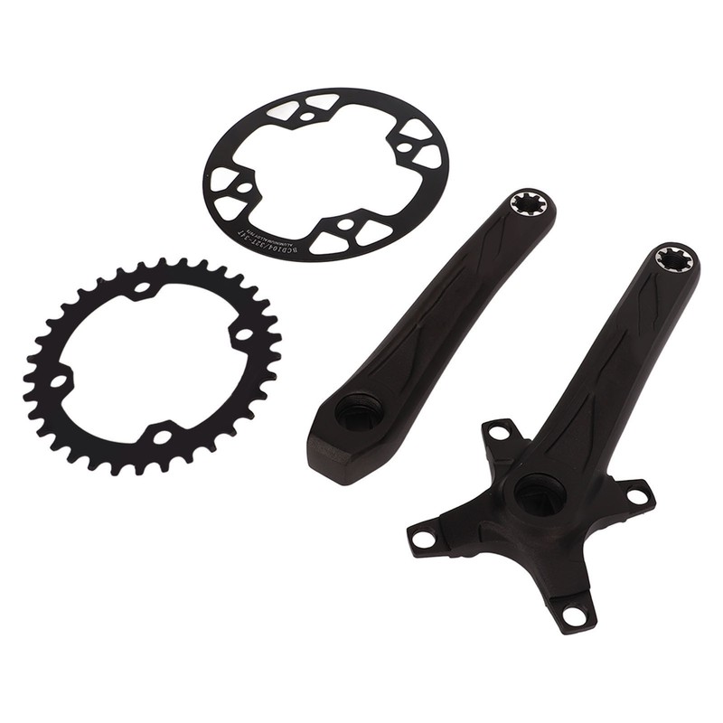 Bike Crankset Mountain Bike Crank Arm Set with 34T Positive