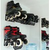 MEOLLO Roller Skates Wall Mount (100% Steel) (Black)