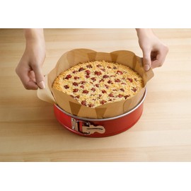 WENKO Maximex Non-Stick Baking Mould, Square and Round, Set of 2, Reusable Permanent Baking Film, Heat Resistant up to 260 °C, Tear-Resistant, Dishwasher Safe