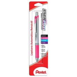 Pentel PL75BP-P Lapicero Energize Pencil, Color Rosa, BP, 1 pieza