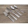 Cambridge Silversmiths 268320R Blossom Sand 20-Piece Flatware Silverware Set, Service