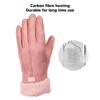 Electric USB Heating Gloves Thermal Control Keep Warm Soft Cotton
