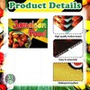 Roowest 3 Pack Jamaican Food Signs Double-sided 15.8 x 11.8