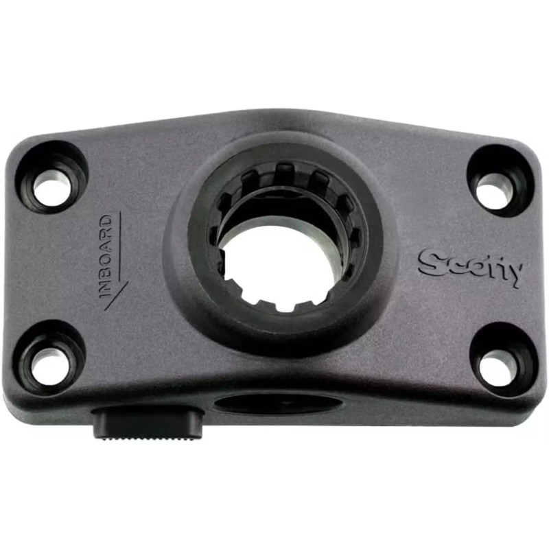 Scotty #241L-BK Locking Side Deck Mounting Bracket