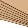 100 Pack 6"x 9" Corrugated Cardboard Sheets, Flat Cardboard Layer